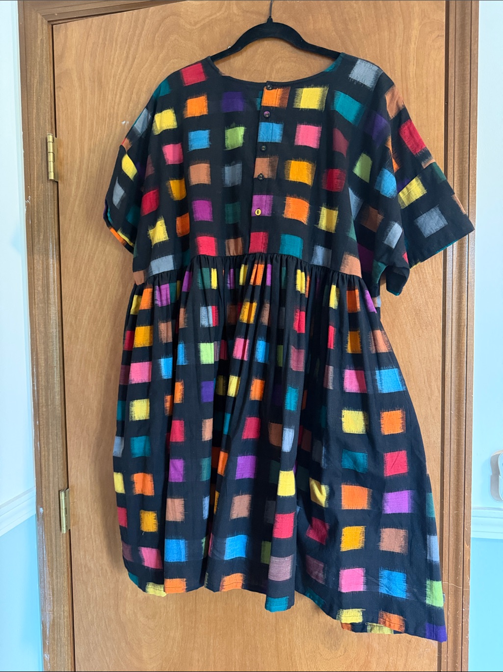 Nwt Norblack Norwhite | Mini Dover Dress In Ikat Multi — image 3 of 5